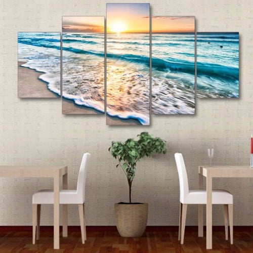 Modern Canvas Art - Unframed Oil Painting for Home Wall Decoration
