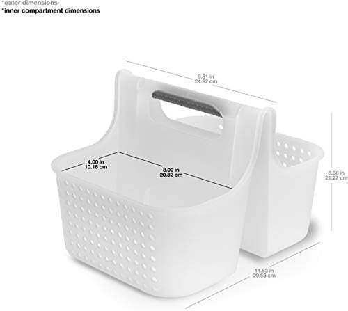  Organize Soap, Shampoo, and Beauty Essentials with Soft Handle 