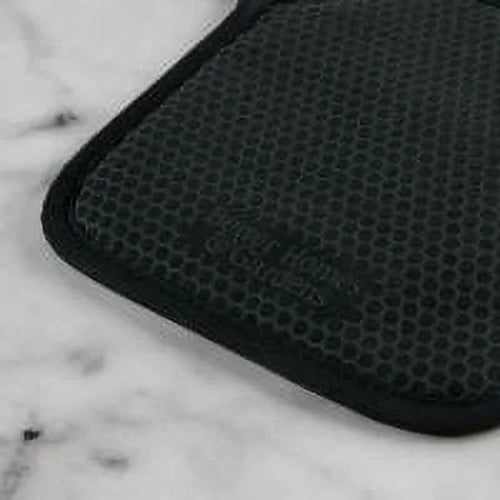 4-Piece Black Oven Mitt, Potholder, and Mini Mitt Set