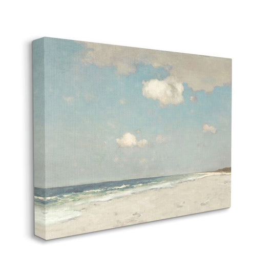 Elevate Your Space with Christy McKee's Stunning Beach Landscape Canvas Art - 24" x 1.5"