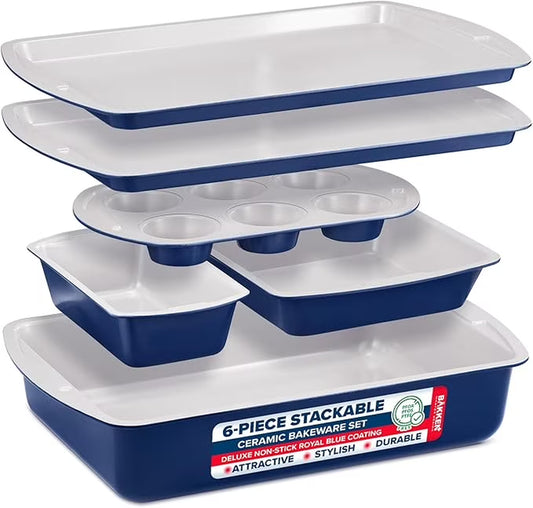 Kitchen Baking Mold Set -Set of 6