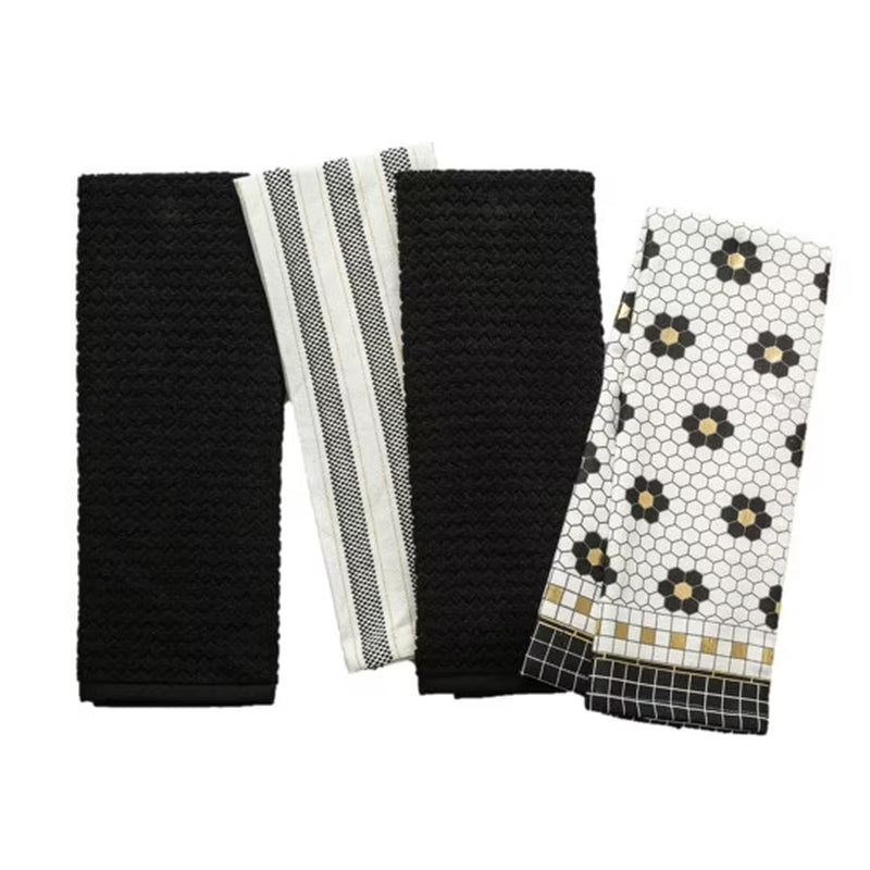 Penny Tile Kitchen Towel Set - 4-Pack