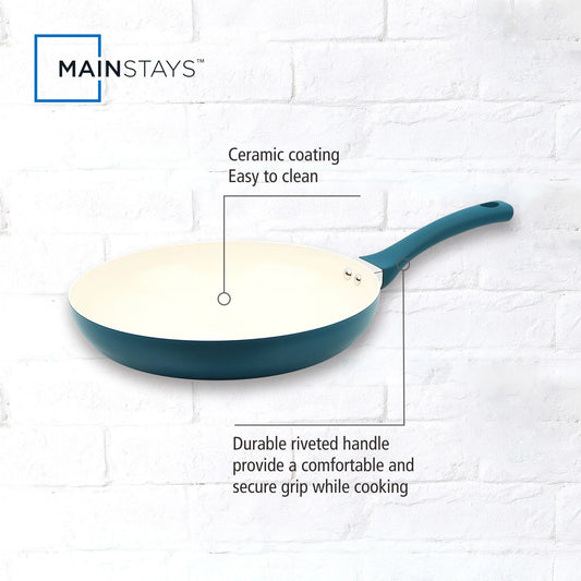 Aluminum Nonstick Ceramic Three-Piece Frypan Set