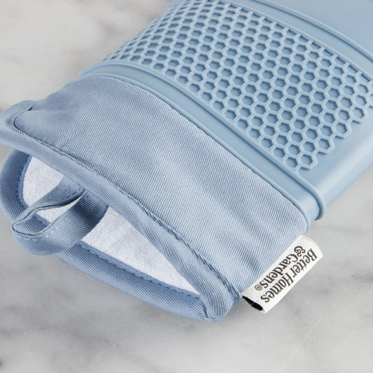 Indigo 4-Piece Oven Mitt, Potholder, and Mini Mitt Set