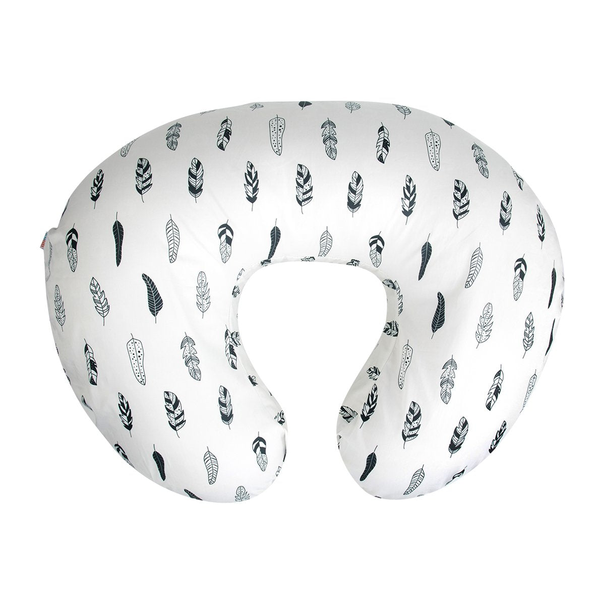 Nursing Pillow Cover for Infants - Soft and Comfortable Feather Design, Ideal for Maternity Breastfeeding Support