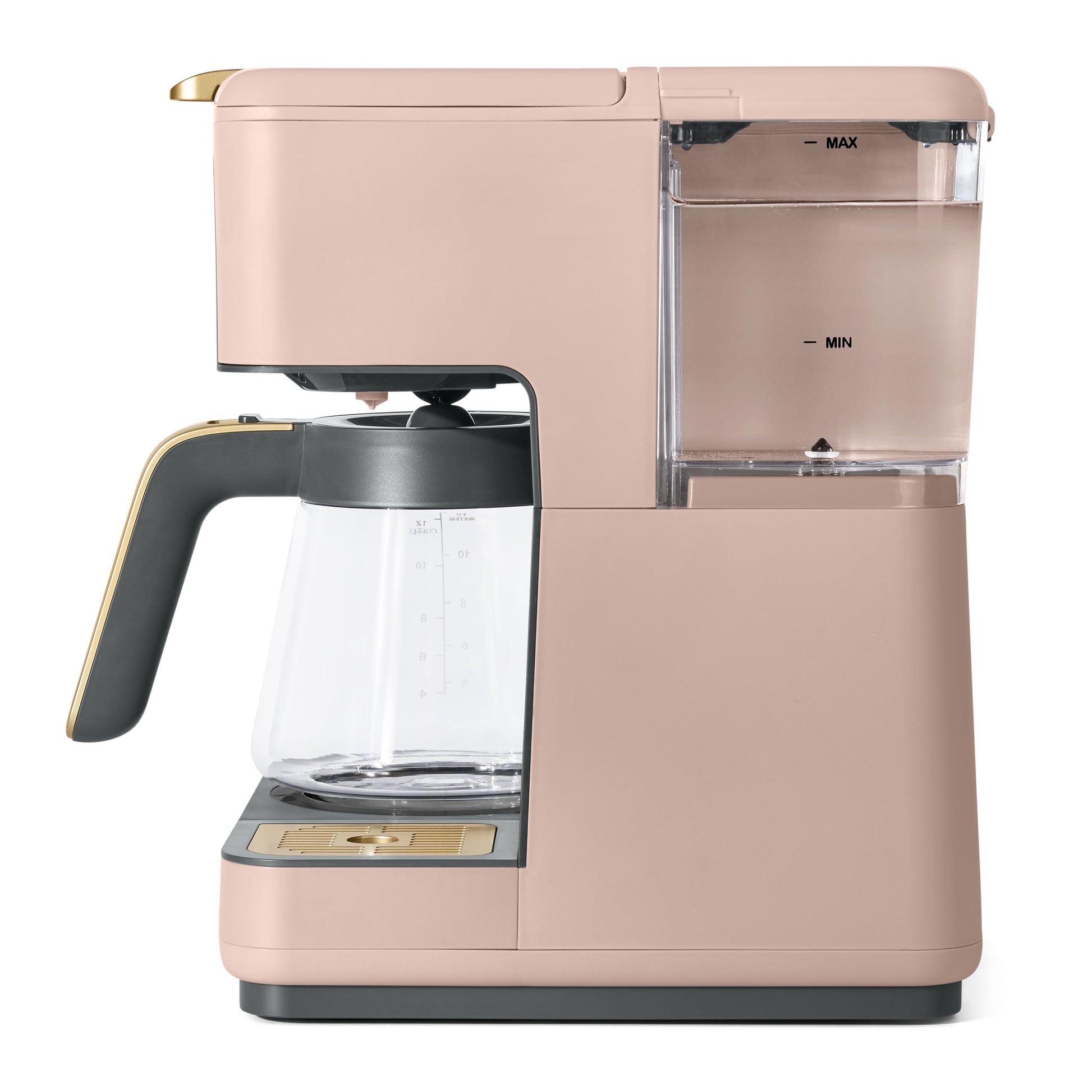 Multi-Brew 12-Cup Programmable Drip and Single-Serve Coffee Maker in Rose by Drew Barrymore