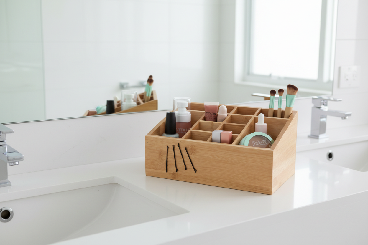 Compartment Bathroom Organizer