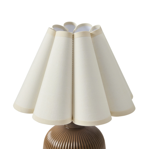 12.5" Brown Ceramic Table Lamp for Stylish Home Decor - MJ's Home essentials