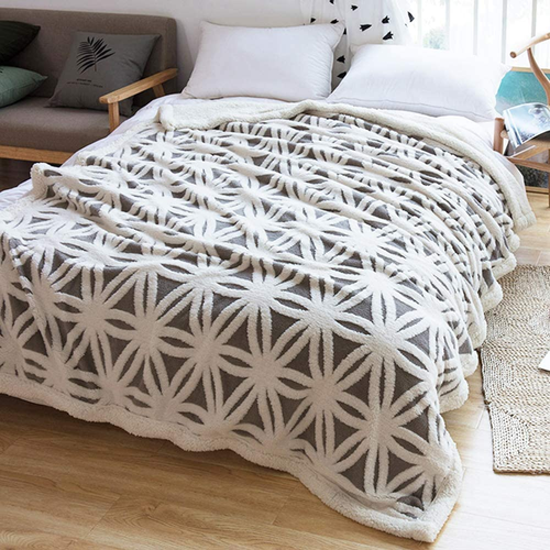 Sided Couch Sofa Bed Blanket (Grey, 71''X 80'') - MJ's Home essentials