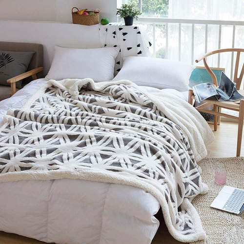 Sided Couch Sofa Bed Blanket (Grey, 71''X 80'') - MJ's Home essentials