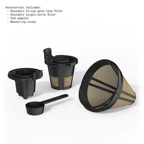 Multi-Brew 12-Cup Programmable Drip and Single-Serve Coffee Maker in Rose by Drew Barrymore
