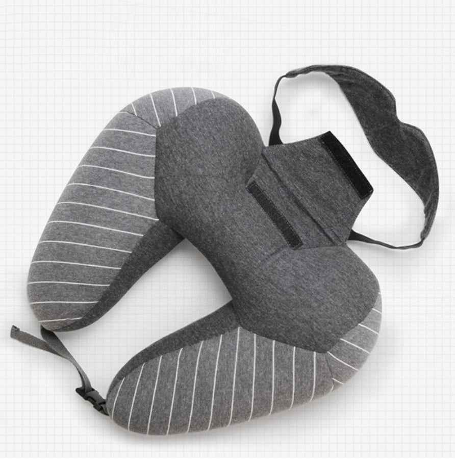 U-Shaped Travel Pillow – Cervical Neck & Lumbar Support