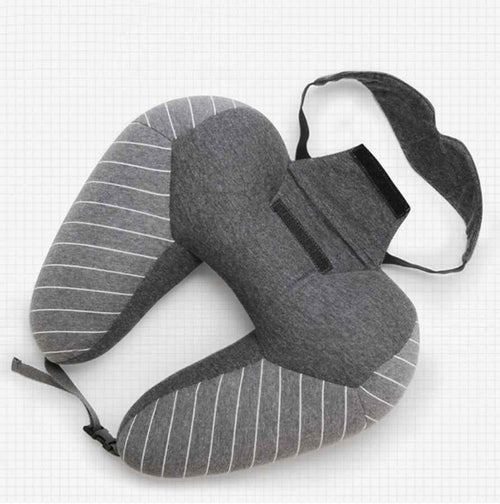 U-Shaped Travel Pillow – Cervical Neck & Lumbar Support