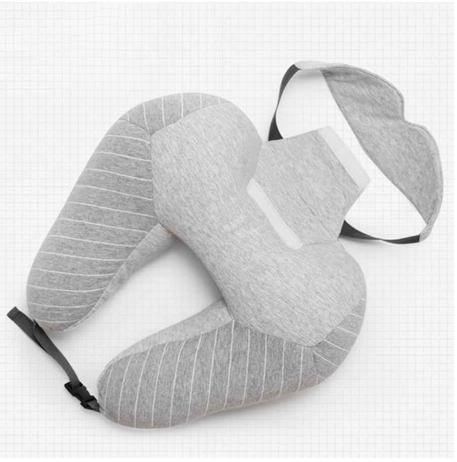 U-Shaped Travel Pillow – Cervical Neck & Lumbar Support