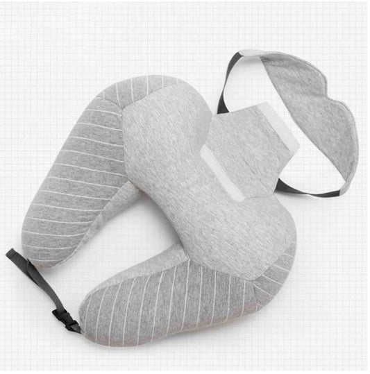 U-Shaped Travel Pillow – Cervical Neck & Lumbar Support