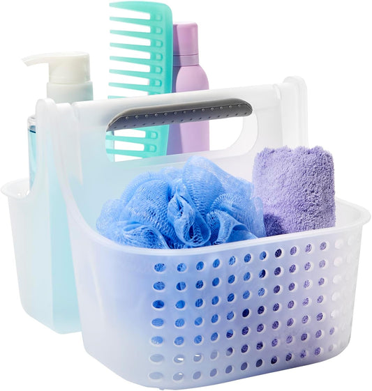  Organize Soap, Shampoo, and Beauty Essentials with Soft Handle 