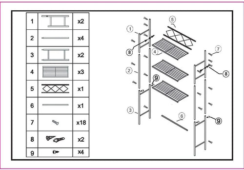 White 3-Shelf Bathroom Organizer: Space-Saving Over-the-Toilet Storage