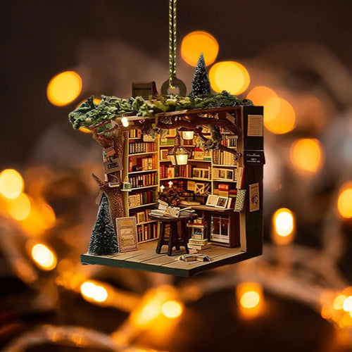 Adorna tu Navidad con Elegancia: Colgante Acrílico para Árbol de Navidad - Decoración Pastel para el Hogar