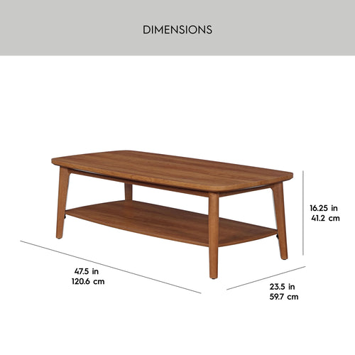 Greyson Coffee Table, Acorn Finish